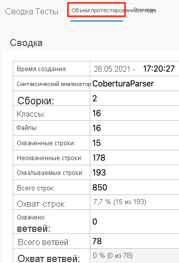 Снимок экрана: Azure Pipelines, на котором показана вкладка 