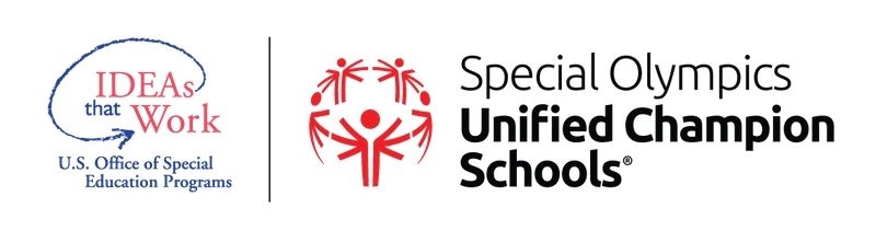 Рисунок логотипа Special Olympics Unified Champion Schools.