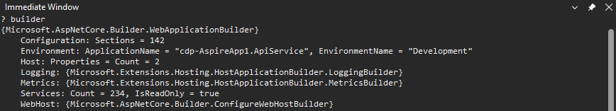 Снимок экрана, показывающий, как открыть окно Immediate в Visual Studio.