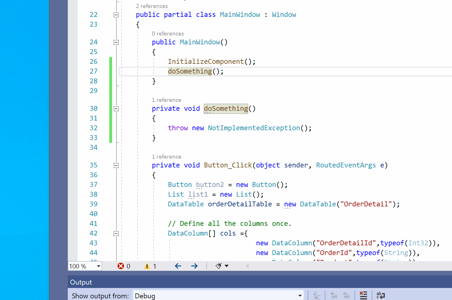 Анимация, показывающая выбор параметра 