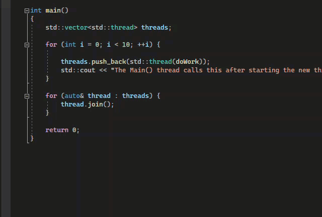 Анимация, показывающая выбор параметра 
