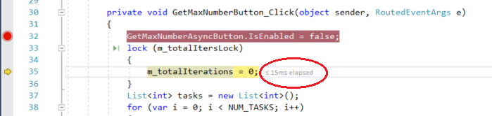 Снимок экрана с PerfTips.