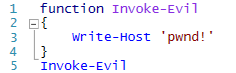 пример вредоносного скрипта PowerShell