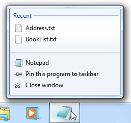 Снимок экрана: список переходов с именем группы 