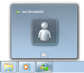 Снимок экрана эскиза с значком чата 
