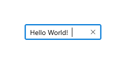Текстовое поле