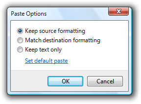снимок экрана, показывающий стандартный пример вертикального интервала между элементами управления.