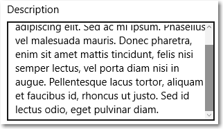 Текстовое поле линии mullti